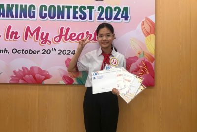 English Speaking Contest 2024 with the theme “WOMEN IN MY HEART”